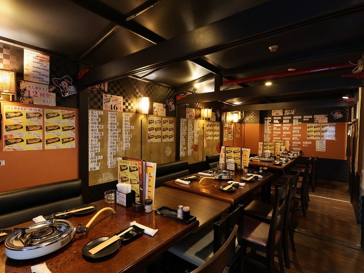 海鮮陶板居酒屋 赤の雅の内観