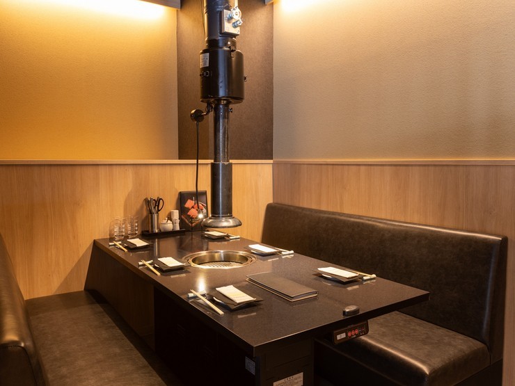 焼肉かくら　西中洲店の内観