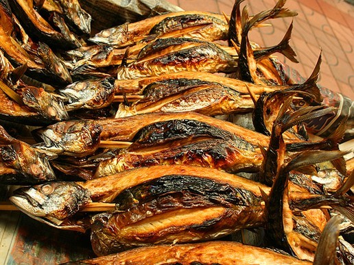 【なかめのてっぺん　名古屋】の『浜焼き鯖』