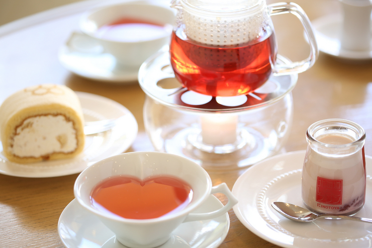 天現寺カフェの料理