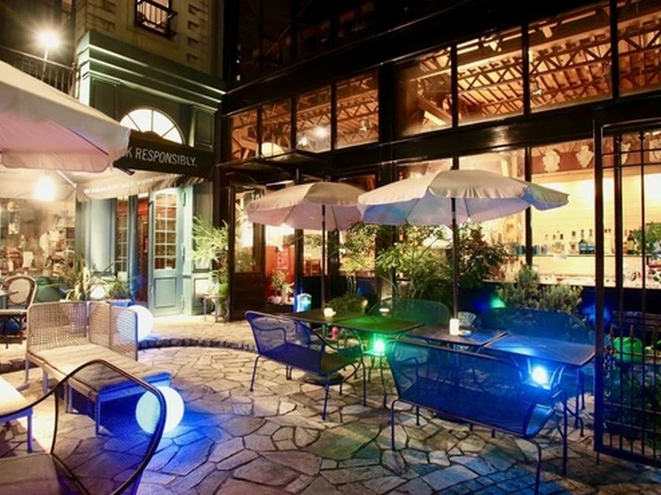 Trattoria　ALBEROのテラス