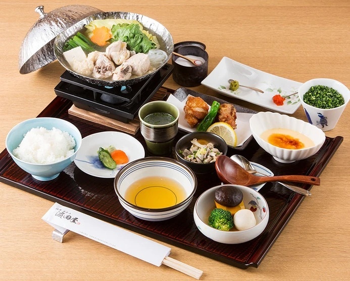 博多水たき　濵田屋　くうてんの料理