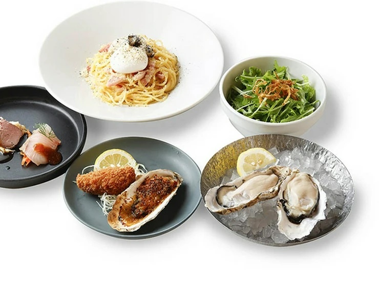 8TH SEA OYSTER Bar阪急グランドビル店の料理