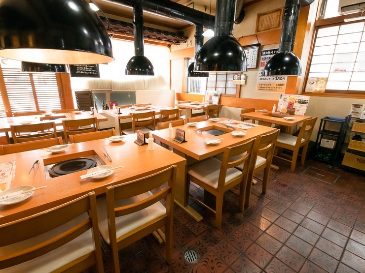アットホームな店内