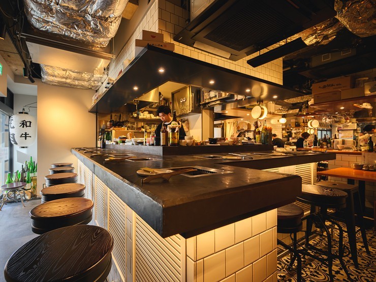 Kyushu Meat Clubの店内