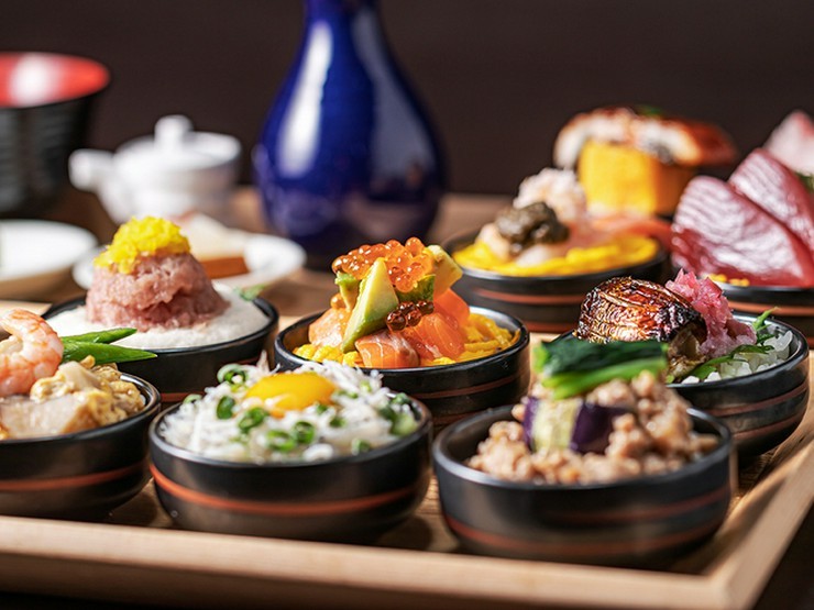 おいしいものを少しずつ『スタンダードおちょこ丼ランチ（6種）』1,780円