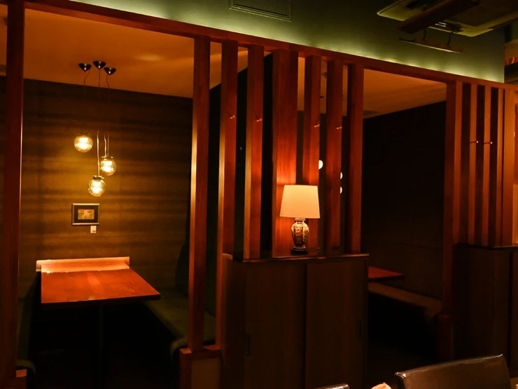 銀座並木　瓢箪　hyotanの店内