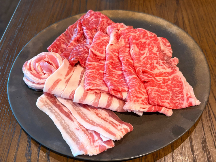 「和牛の盛り合わせ」2人前