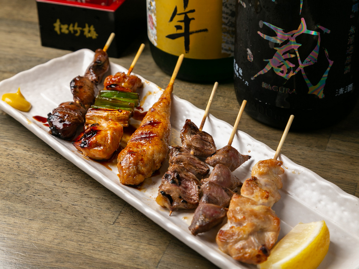 京都串処東屋本店の料理