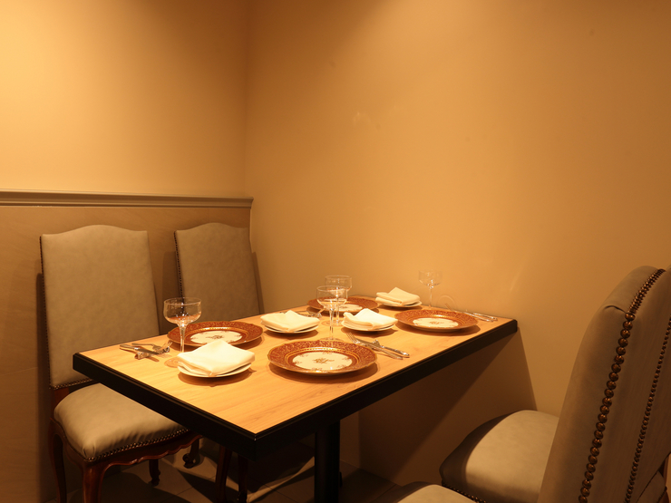 Restaurant Dix-neufの内観