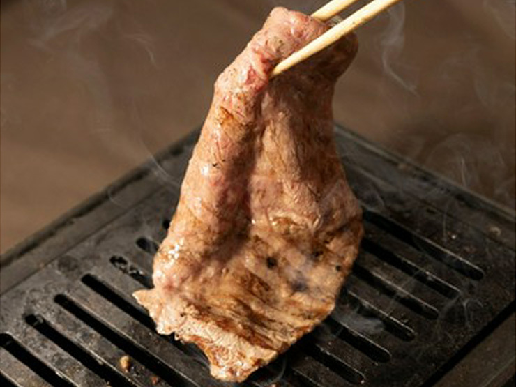 焼きしゃぶ　天幕　しゃぶしゃぶの焼きしゃぶ
