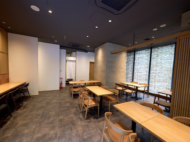 粋庵の店内