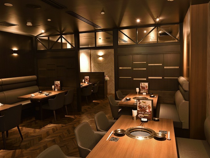 焼肉やまと　コレド日本橋店の店内