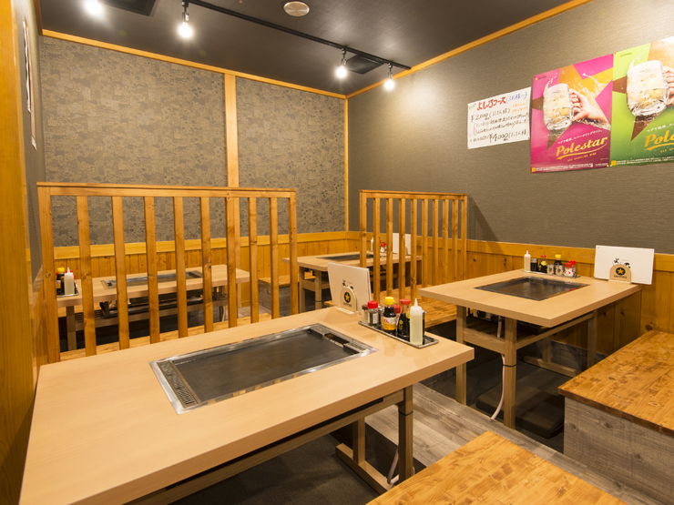 よし乃の店内