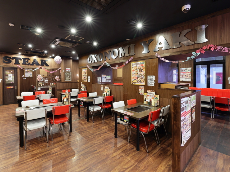 道とん堀FELLOWS御徒町店の店内