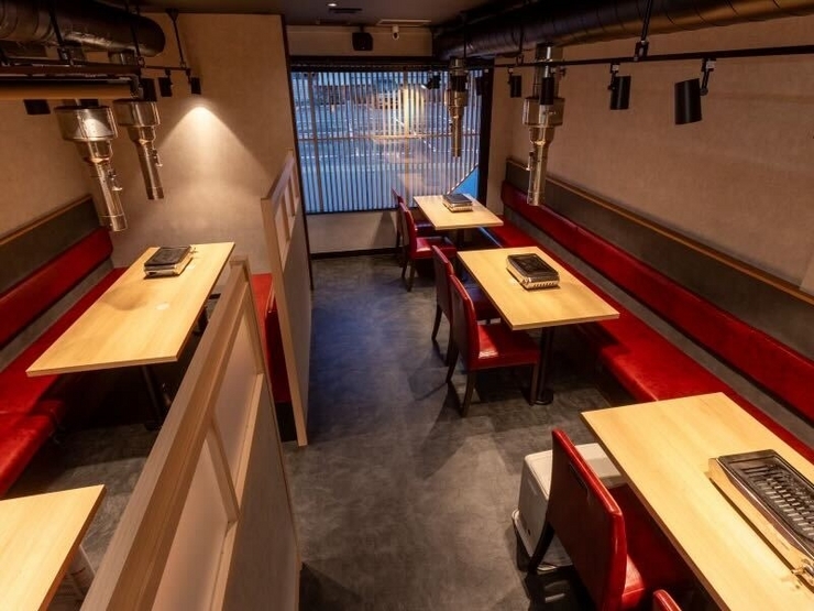 肉処泰山の内観