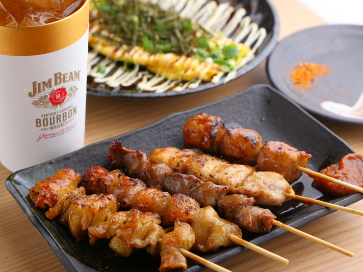 やきとり　鳥王の料理