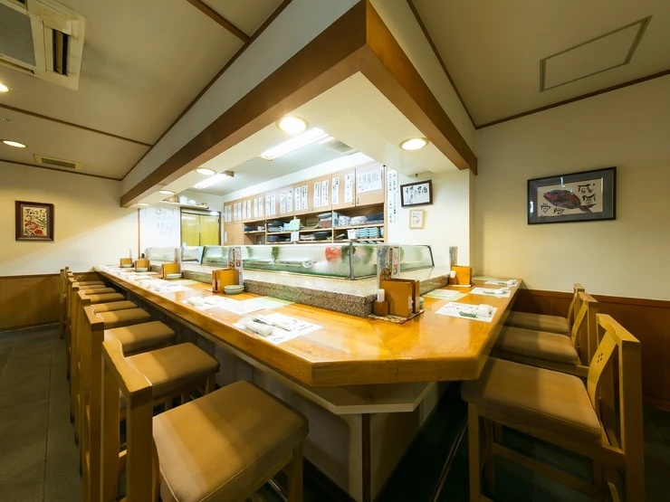 寿し膳　本店の内観