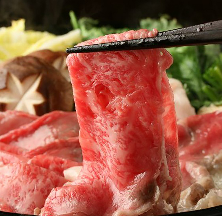 たくあん・牡丹亭のすき焼き