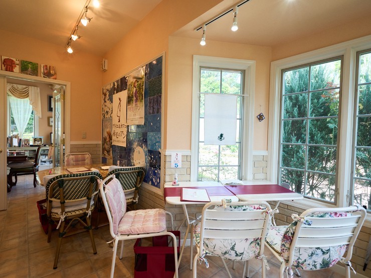 アトリエ＆カフェ赤毛のアンの店内