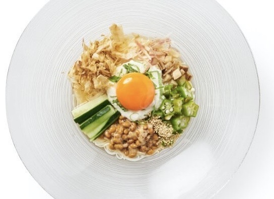 さまざまな食感と味わいが楽しめる『ネバトロそうめん』