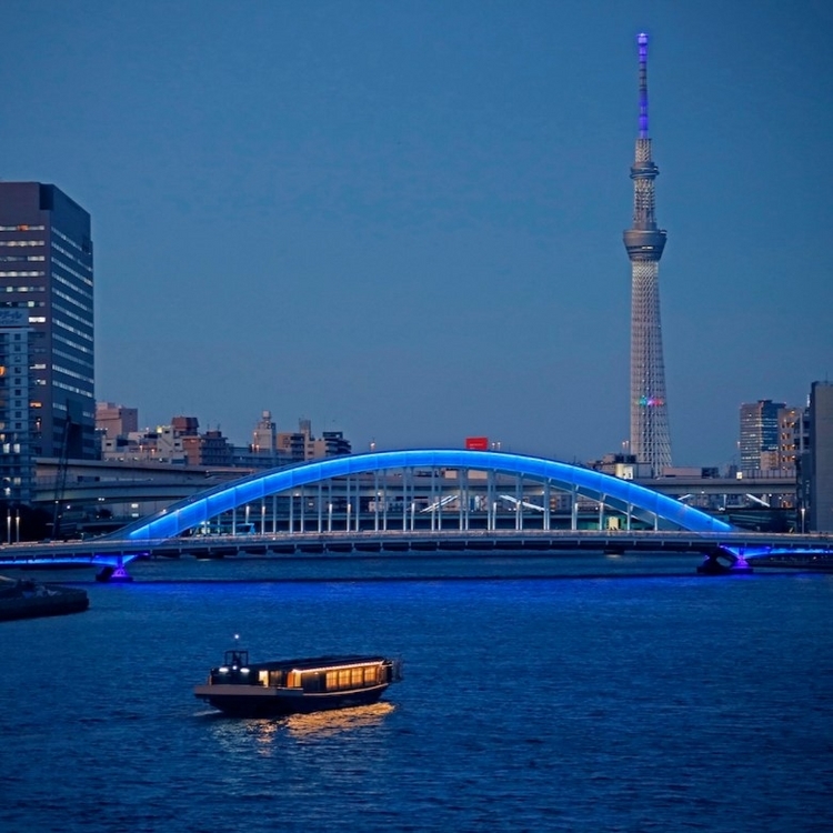 東京湾の屋形船「鮨おりがみ」