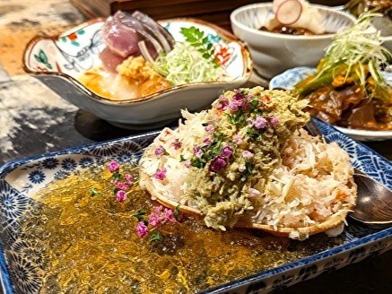 ズワイガニ甲羅詰め