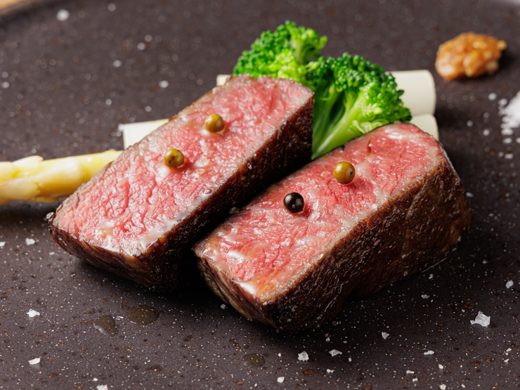 北野はなさ㐂の黒毛和牛の熟成肉