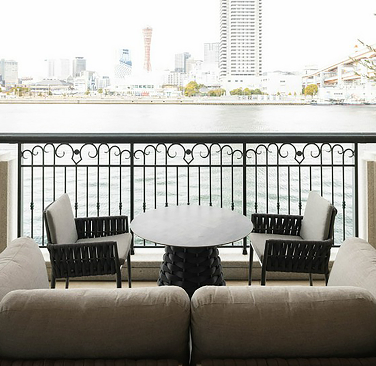 レストランカフェテラス　アミ神戸のテラス席