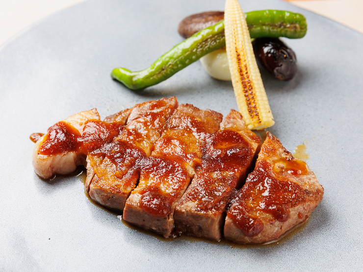 鉄板ビストロ ENcounterの料理