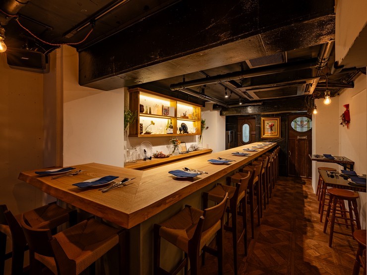 Ce Vinci（チェヴィンチ）の店内