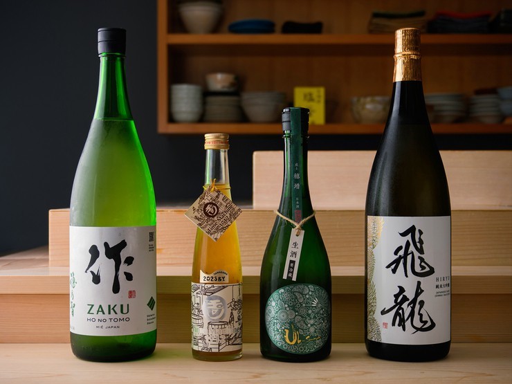 意気な寿し処阿部　目黒店の酒