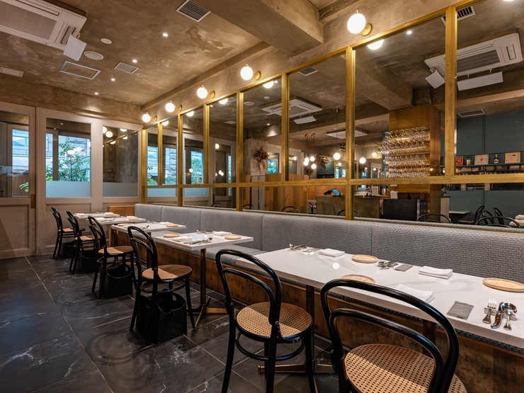 Brasserie Laitonの店内