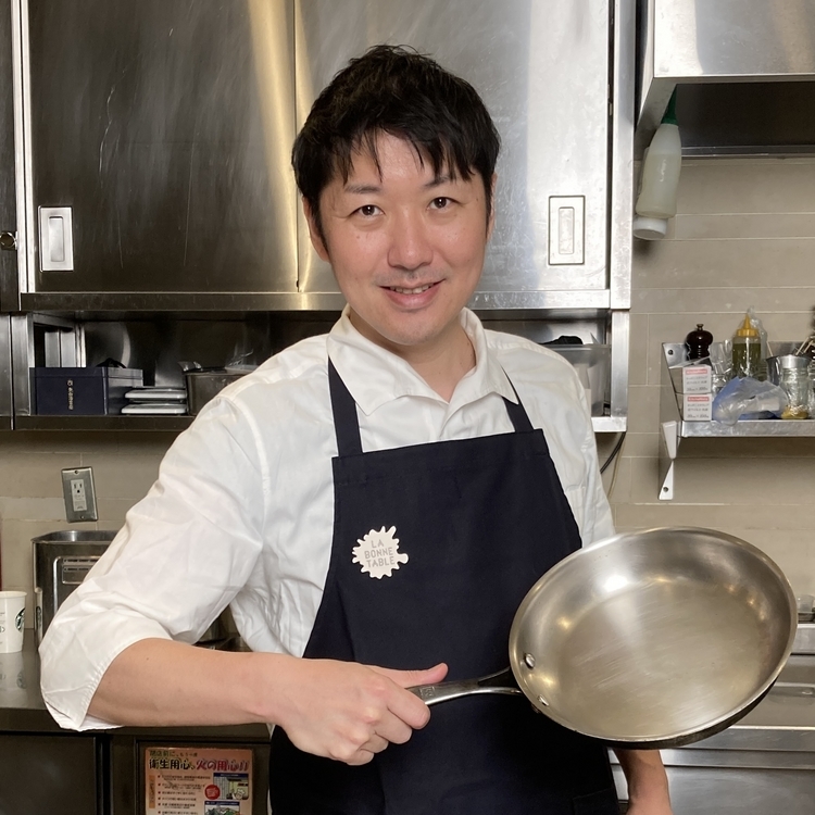 【LA BONNE TABLE】中村和成シェフ