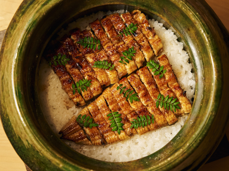 銀座虎あらの鰻料理