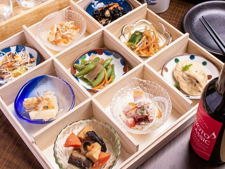 京料理と完全個室　京甚兵衛の料理