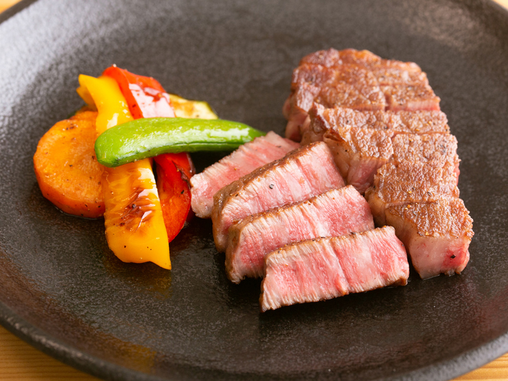 鉄板焼　九九の料理