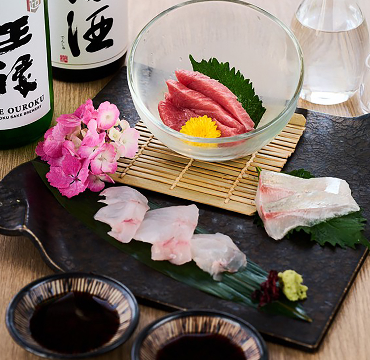 船橋沖本の料理