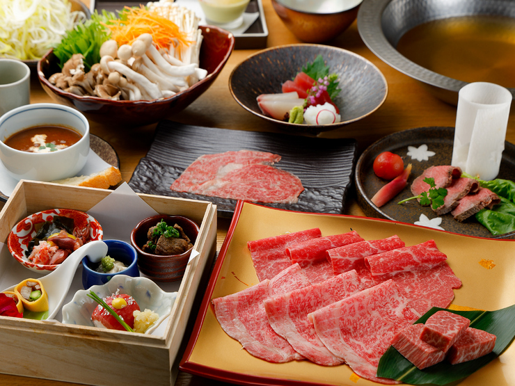 神戸牛　しゃぶしゃぶ　おもき　離れ　銀座店の料理