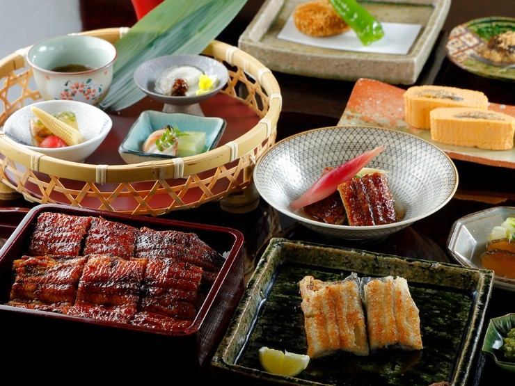 銀座うなぎノ宮宇の料理