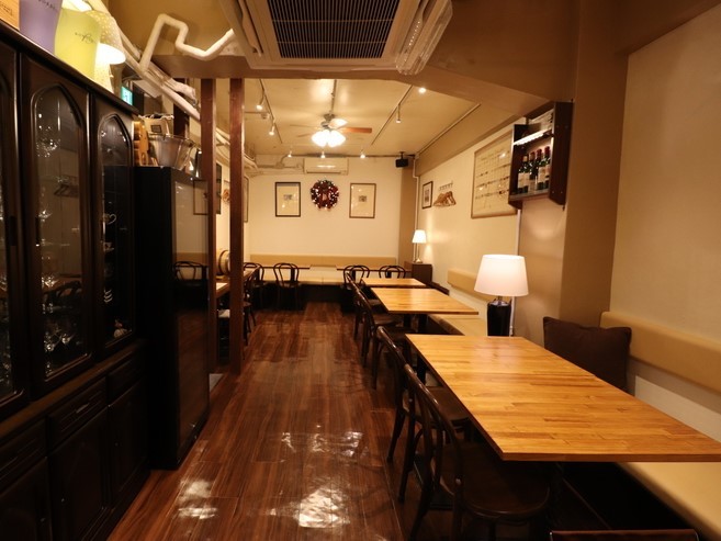欧風料理シャンティイの内観