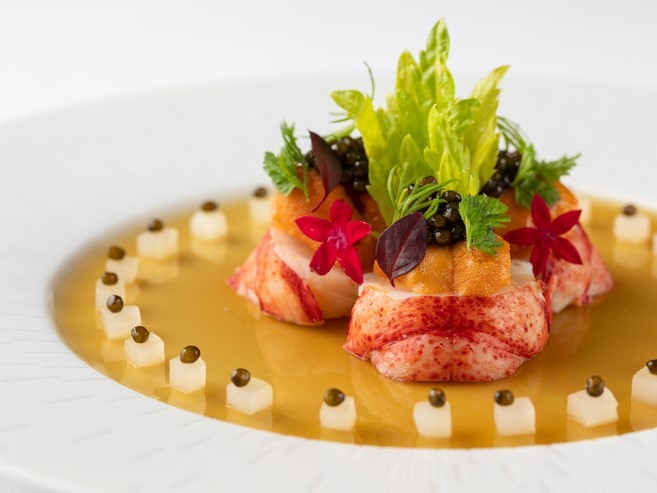 Dominique Bouchet Tokyoの料理