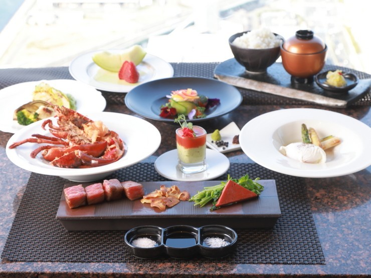 鉄板焼「りんくう」の料理