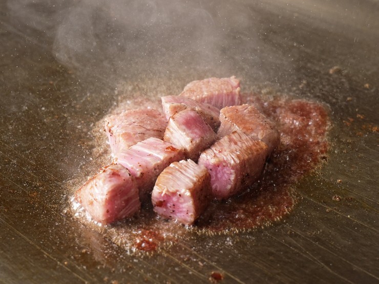 鉄板焼 六本木P.T.T.の料理