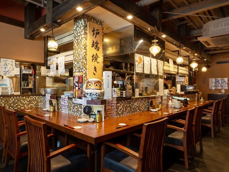 伊達のくら　仙台東口店の内観