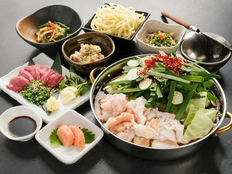 博多名物 もつ鍋笑楽の料理