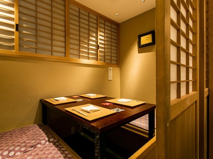 銀座米料亭　八代目儀兵衛の内観