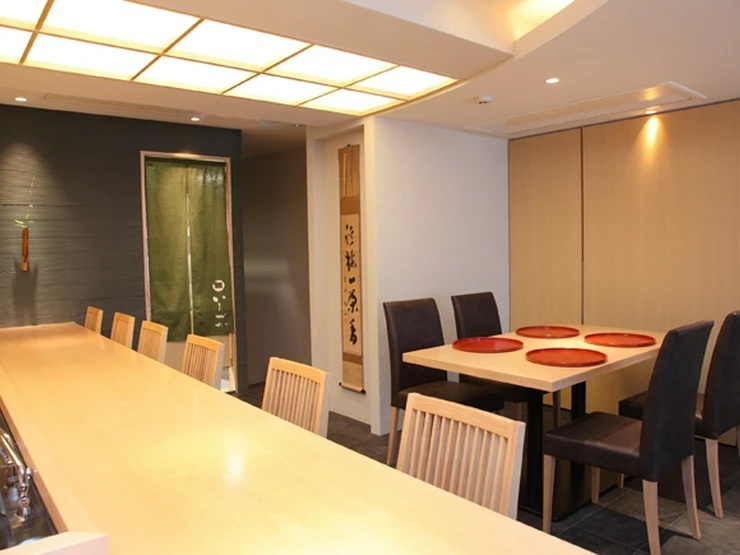 銀座　いしづかの内観