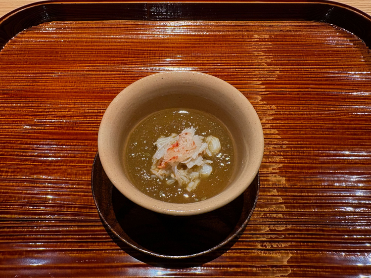 毛蟹の茶わん蒸し
