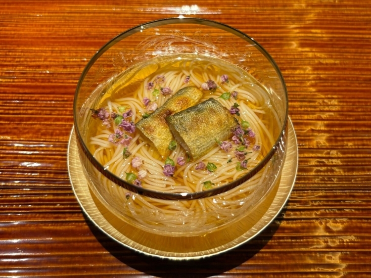 「鮎素麺」